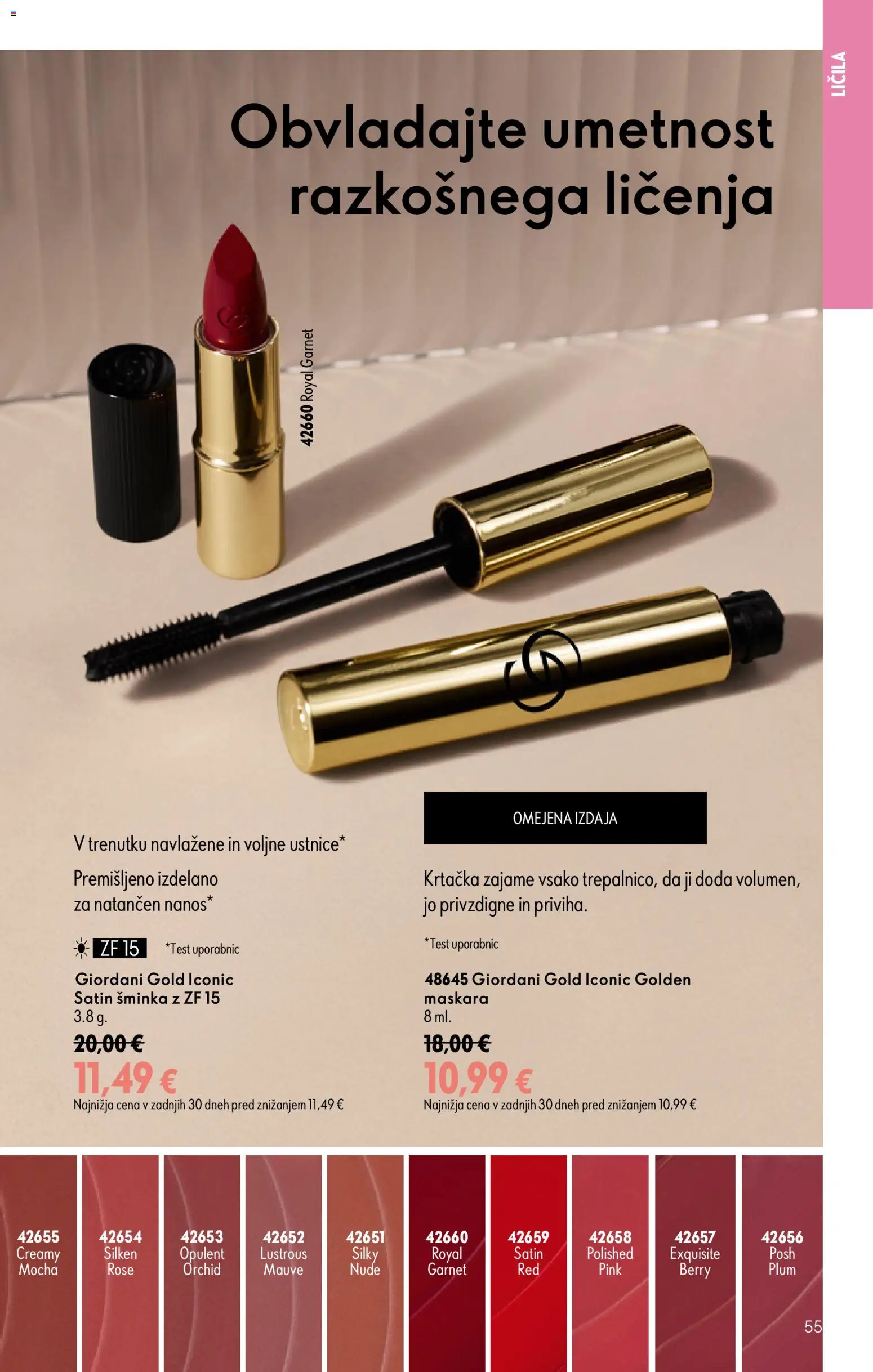 Novi Oriflame katalog ponudbe – veljaven od 05.08.2026 | Stran: 55