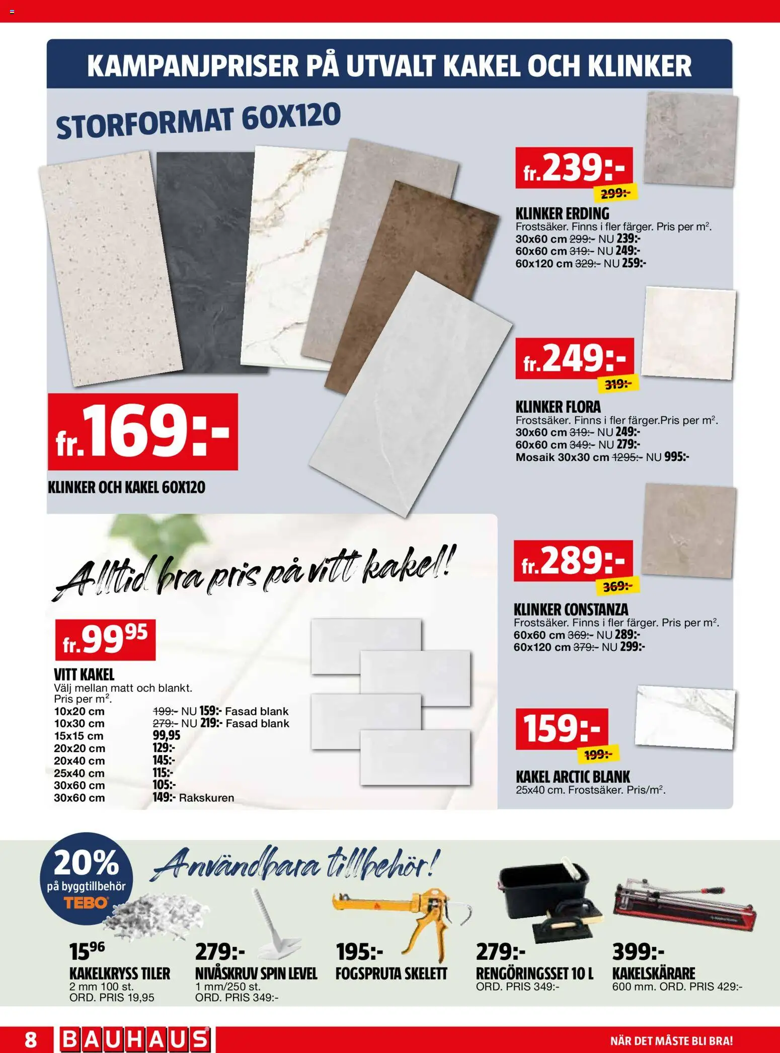 Bauhaus reklamblad aktuell från 28/09/2026 | Sida: 8