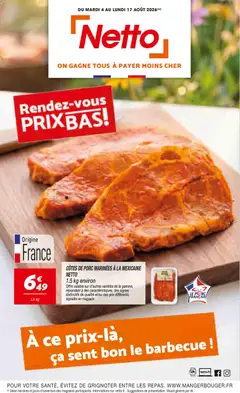 Netto - Prévisualisation de Netto catalogue valide à partir de 04/08/2026