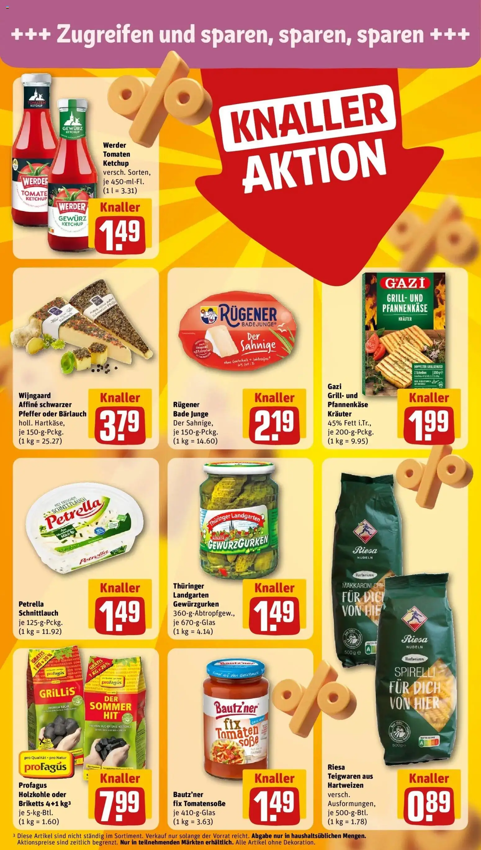 Rewe Prospekt Berlin / Grunewald – gültig ab 27.07.2026 | Seite: 14 | Produkte: Grill, Tomaten, Pfeffer, Ketchup