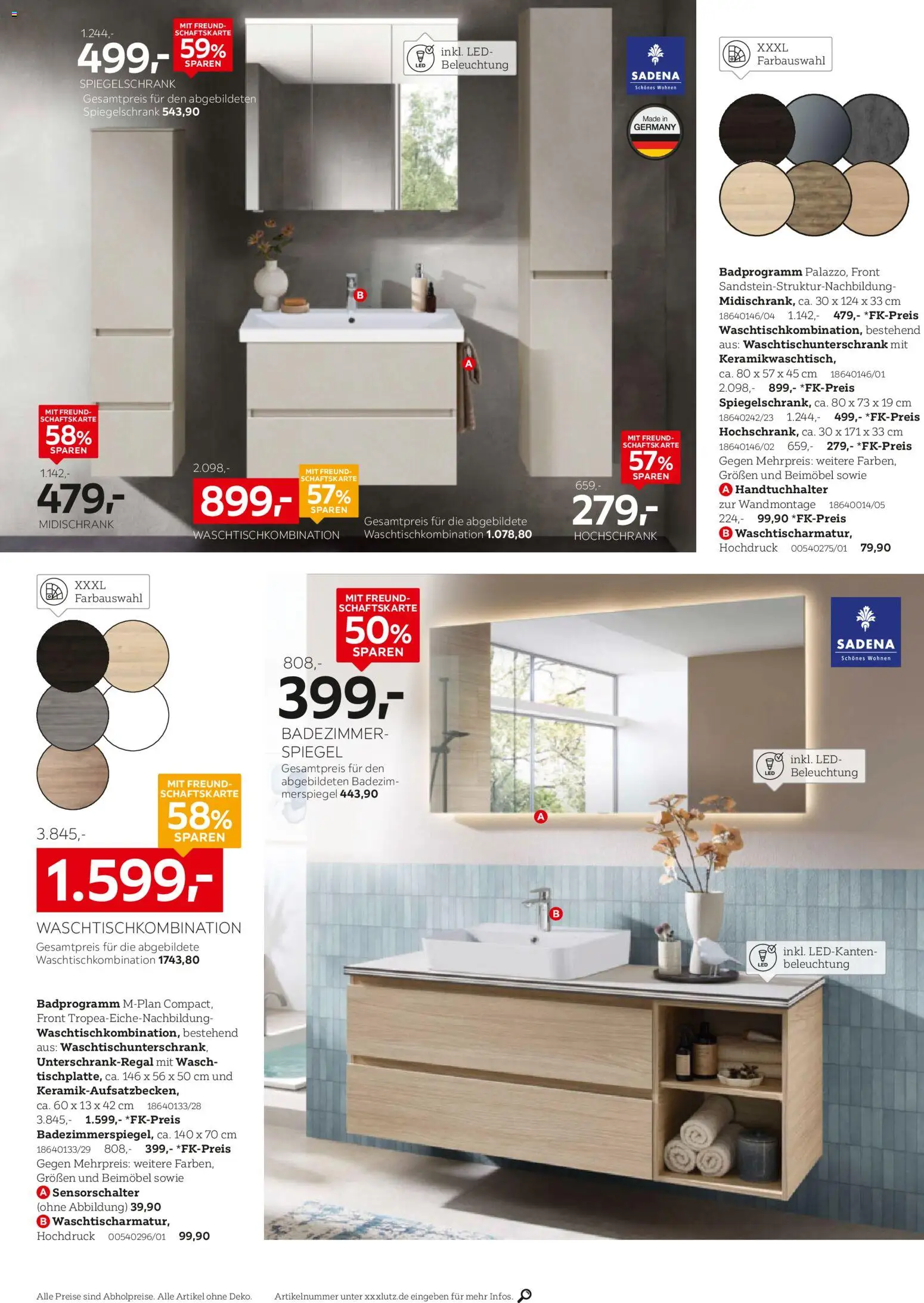 XXXLutz Nr. 1 beim Preis – gültig ab 17.10.2026 | Seite: 26 | Produkte: Spiegelschrank, Hochschrank