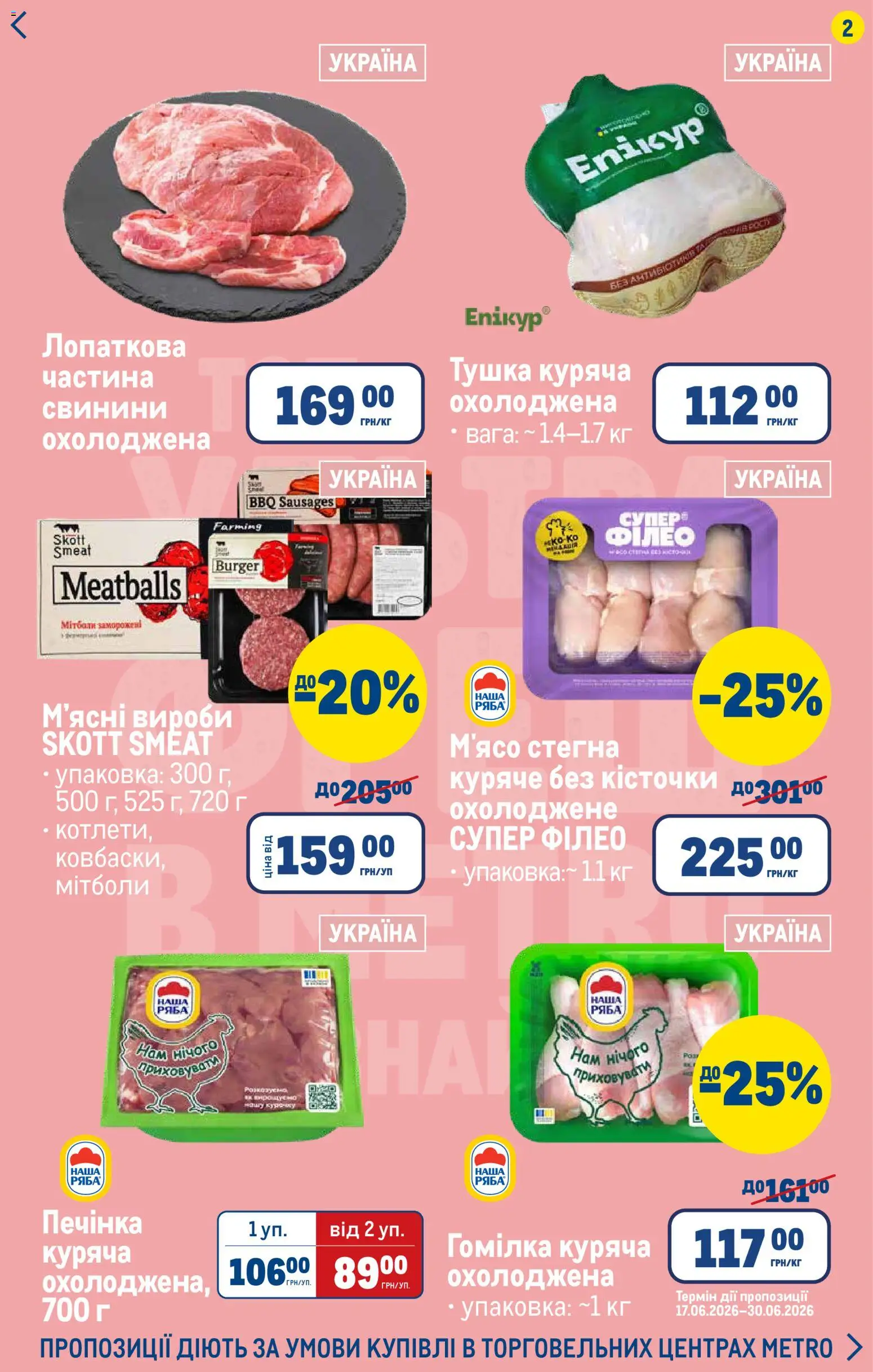Metro Kаталог - дійснийкції з 25.06.2026 | Сторінка: 2