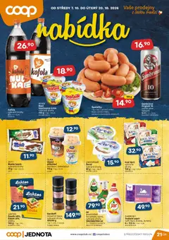 Náhled letáku Coop leták - Středočeský region od 07.10.2026