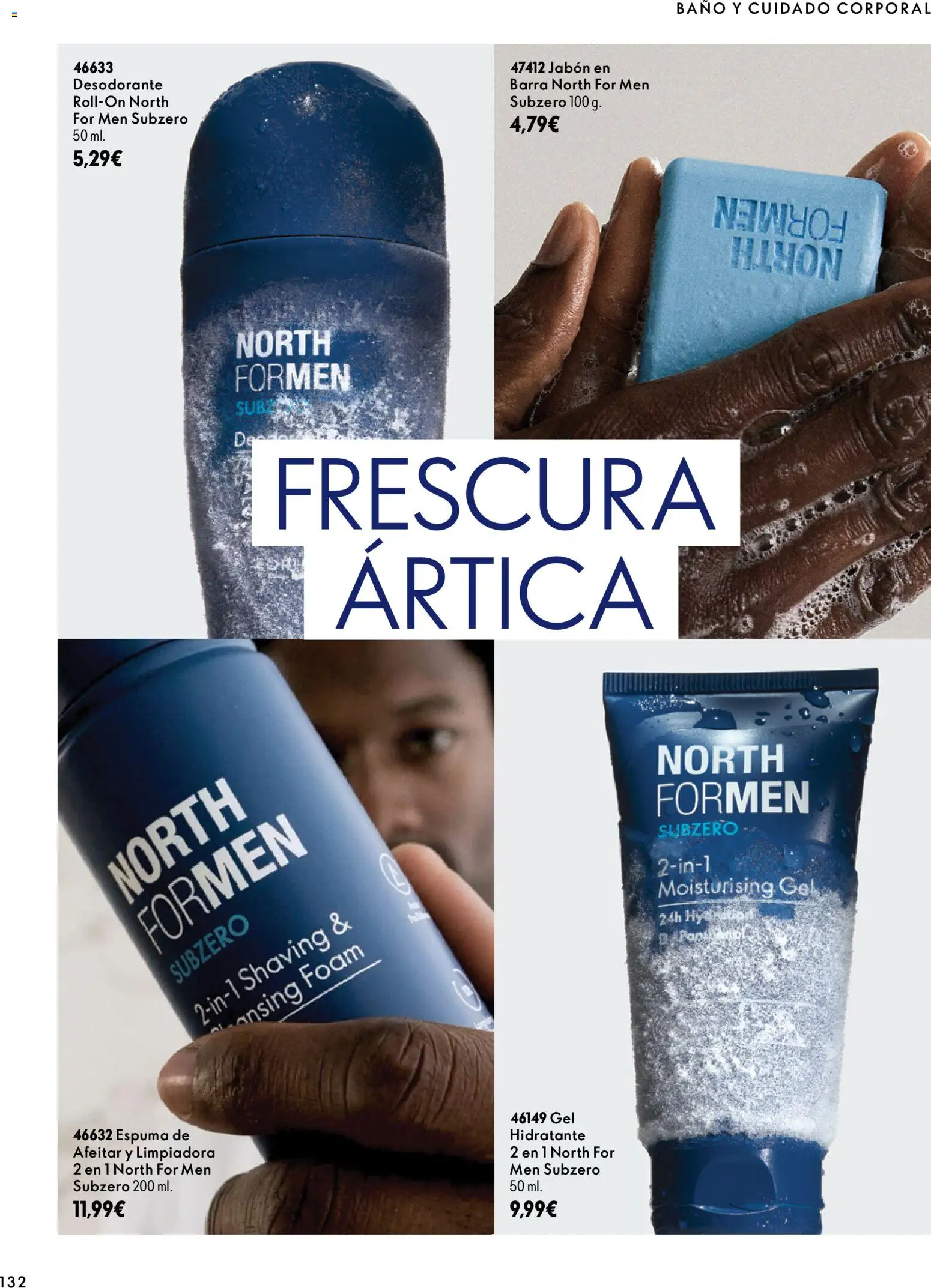 Oriflame - Catálogo Campaña 14 │ válido desde el 07/10/2026 | Página: 132 | Productos: Jabón, Desodorante, Espuma, Baño
