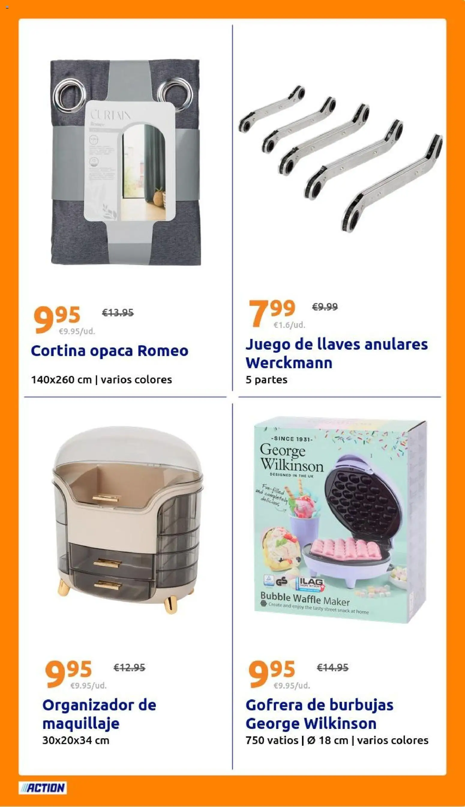 Action folleto │ válido desde el 22/07/2026 | Página: 29 | Productos: Maquillaje, Cortina, Organizador