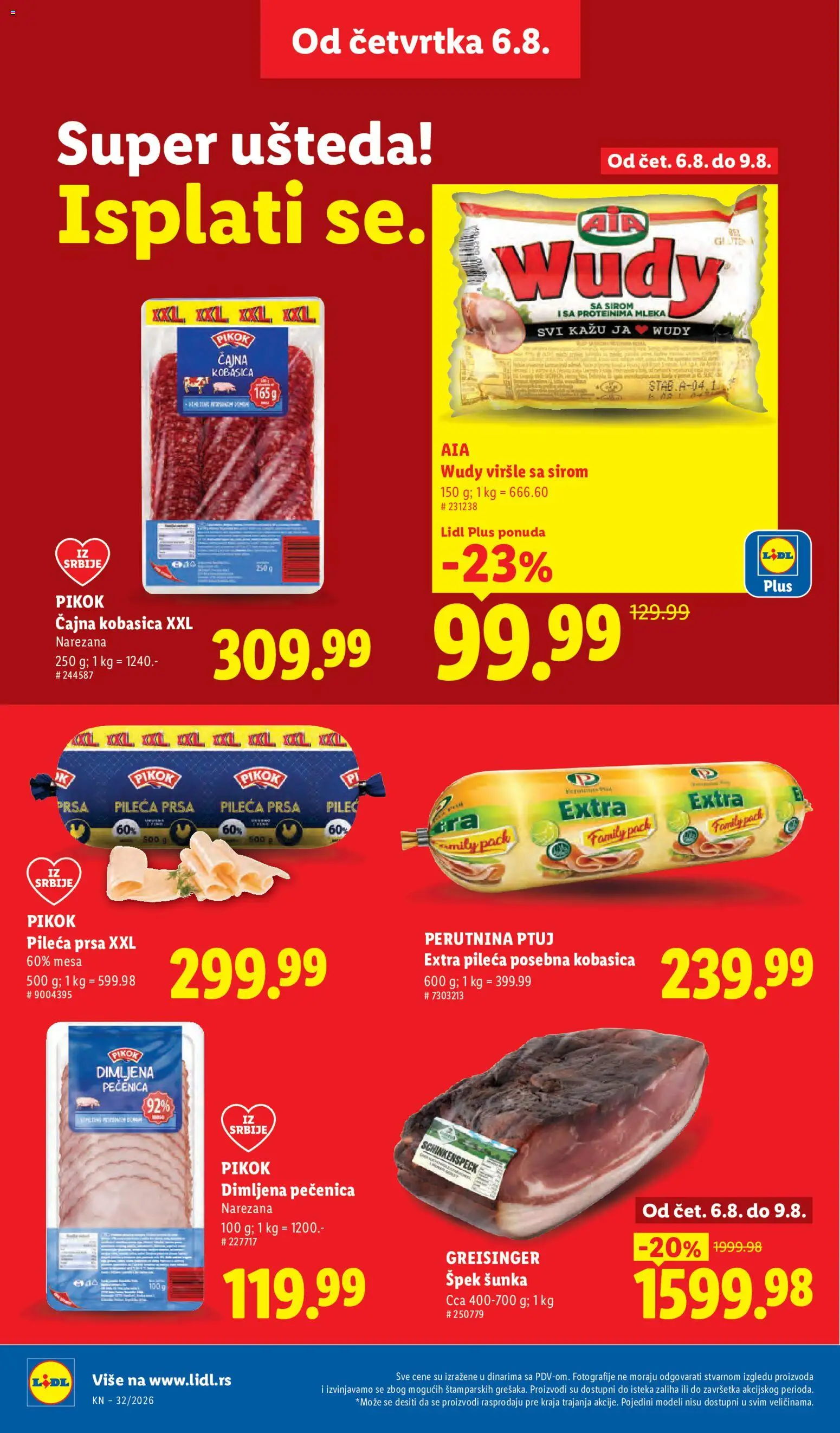 Lidl katalog - važi od 06.08.2026 | Strana: 24