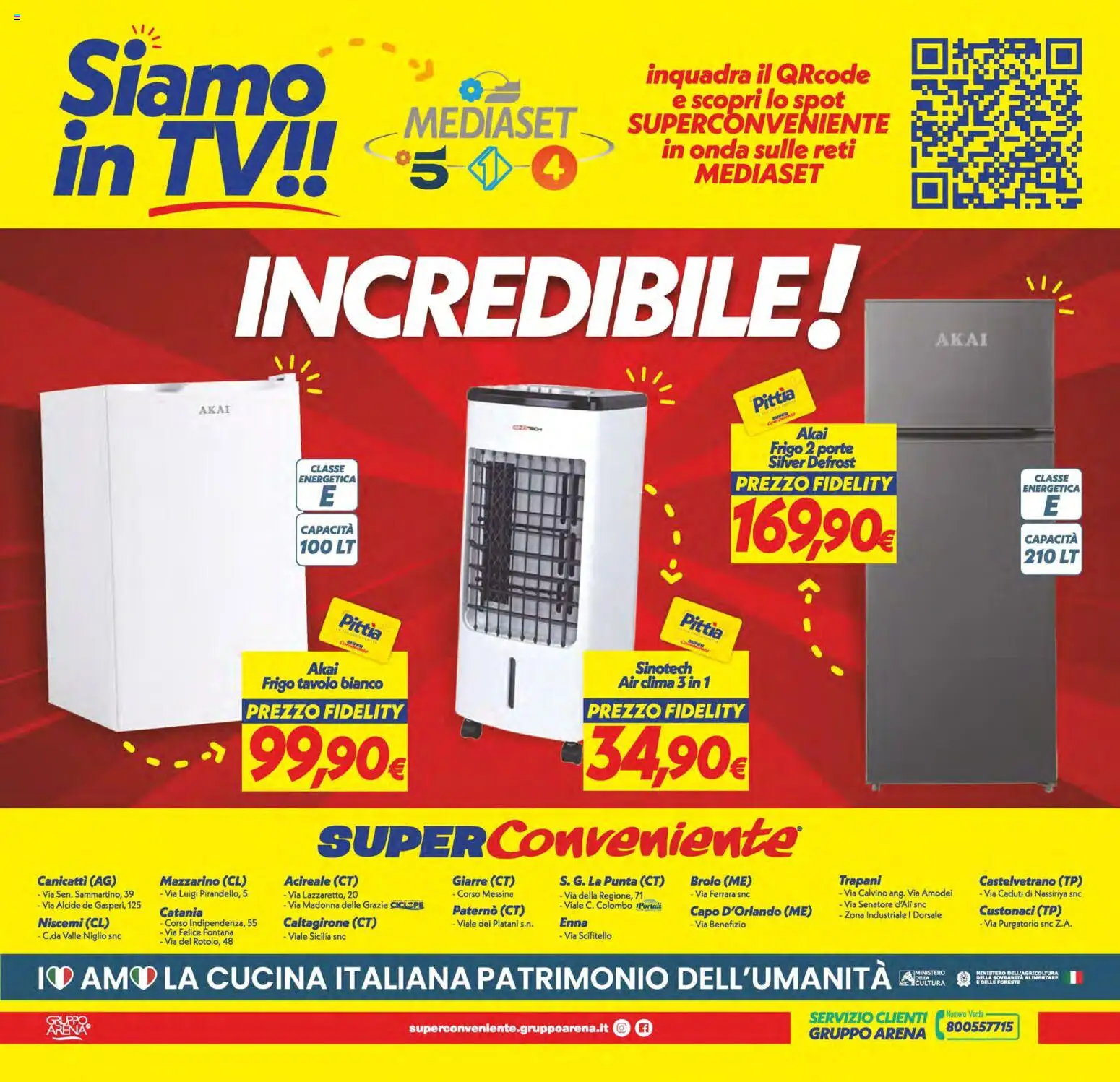 Volantino SuperConveniente del 29.05.2026 | Pagina: 24 | Prodotti: TV, Tavolo