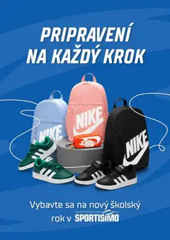 Sportisimo leták platný od 01.09.2026