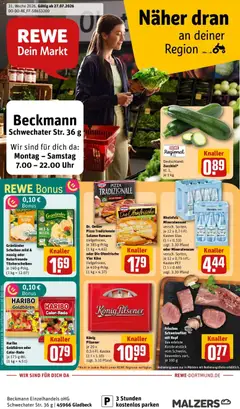 Rewe Prospekt Gladbeck ab 27.07.2026 gültig