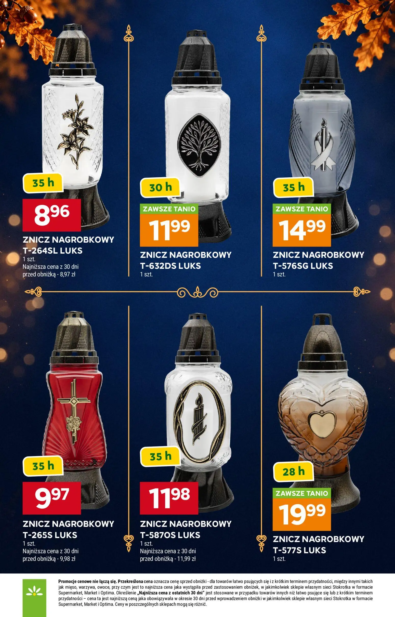 Stokrotka gazetka - Katalog Znicze II od 15.10.2026 | Strona: 3 | Produkty: Stokrotka