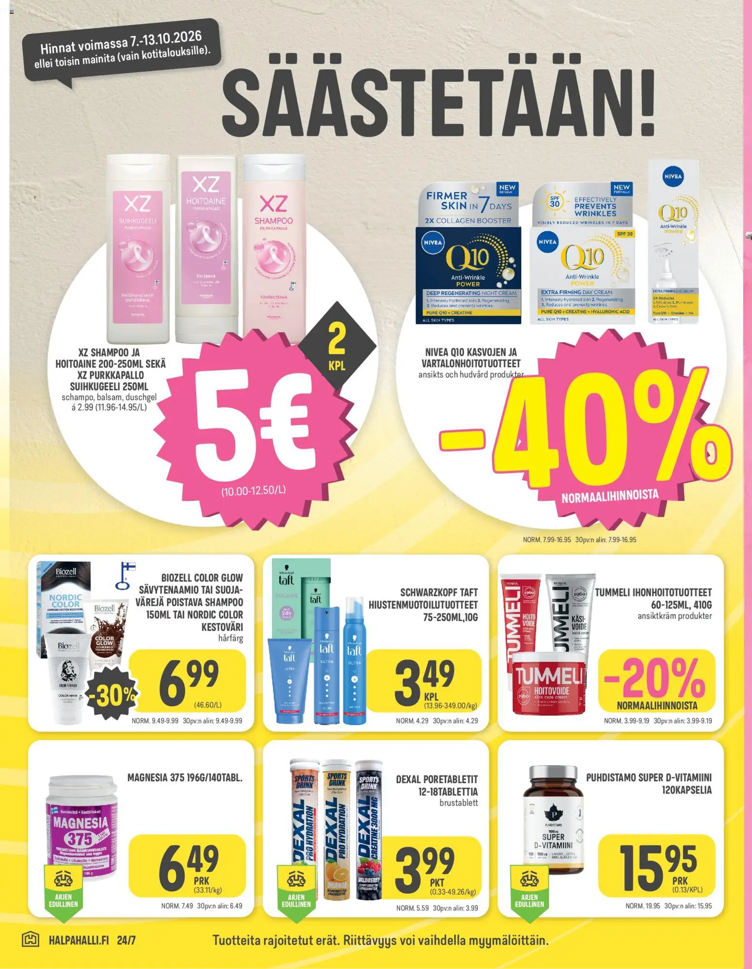 Halpa Halli tarjoukset – voimassa 07/10/2026 alkaen | Sivu: 6