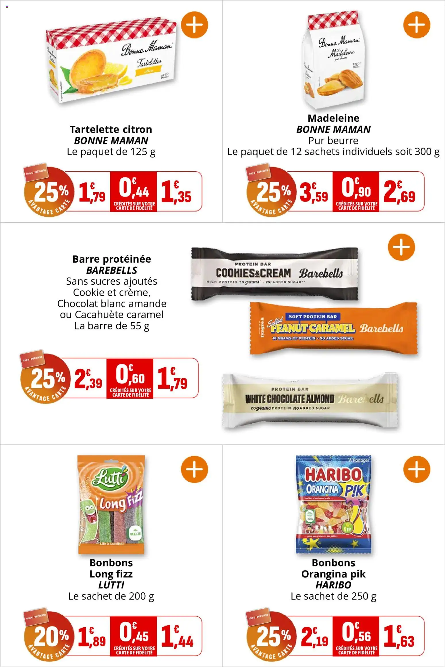{H1} | Page: 17 | Produits: Amande, Cacahuète, Beurre, Chocolat