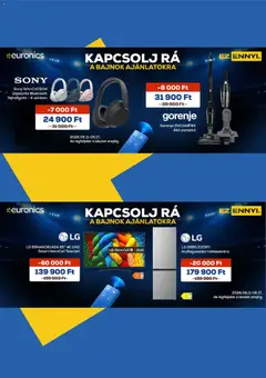 Euronics akciós újság - amely érvényes a következő dátumtól: 11.06.2026