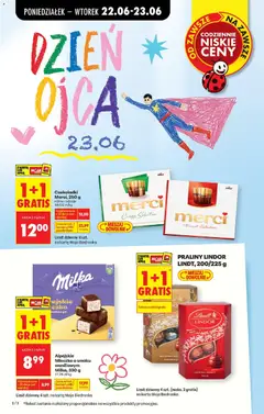 Pogląd oferty "PRALINY LINDOR LINDT, 200/225 g, PRALINY LINDOR" - ważna od 22.06.2026 | Strona: 2