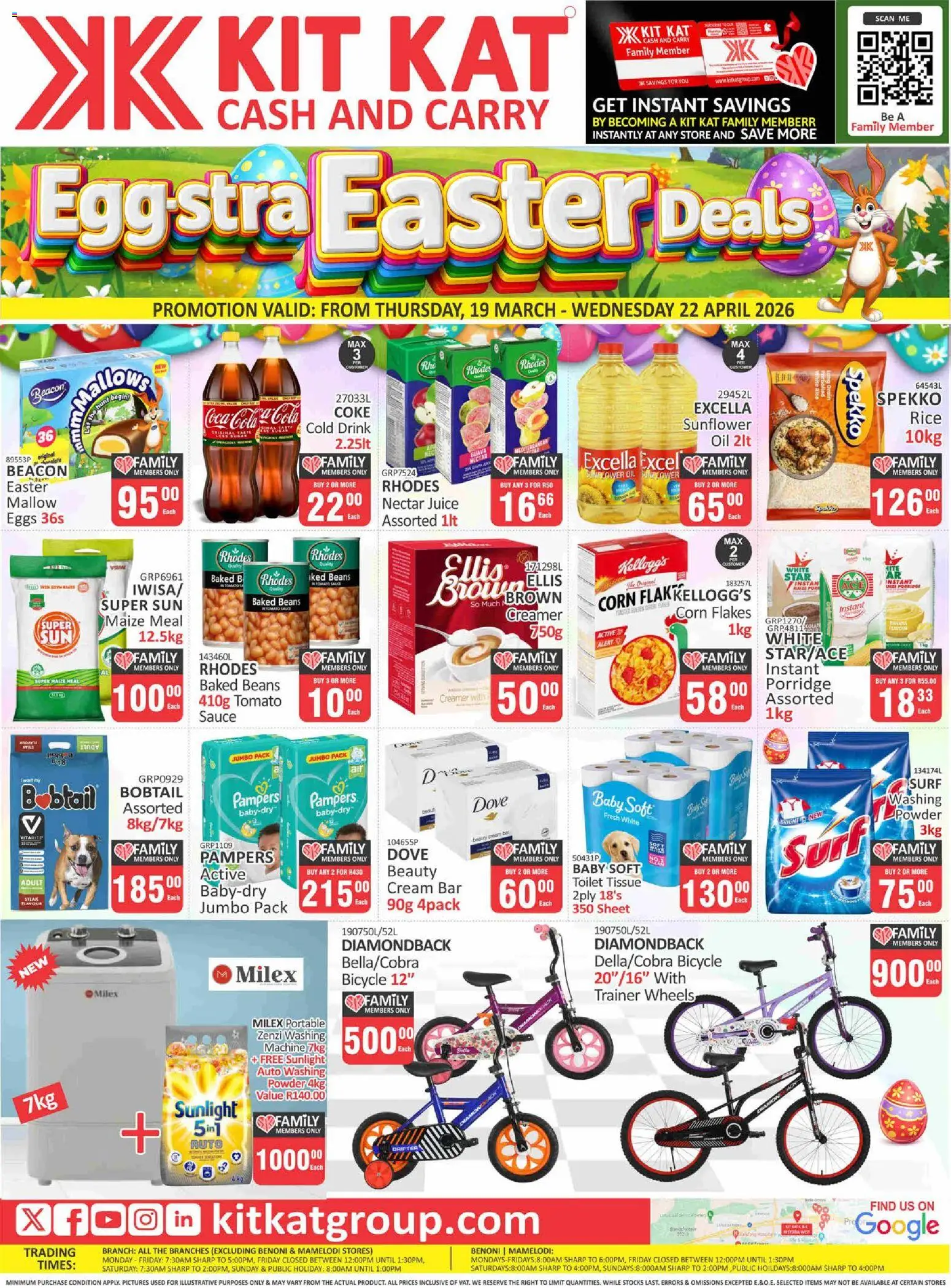 New KIT KAT Cash & Carry catalogue – valid from 19.03.2026 | Page: 1 | Products: Baked beans, Steak, Cream, Sauce