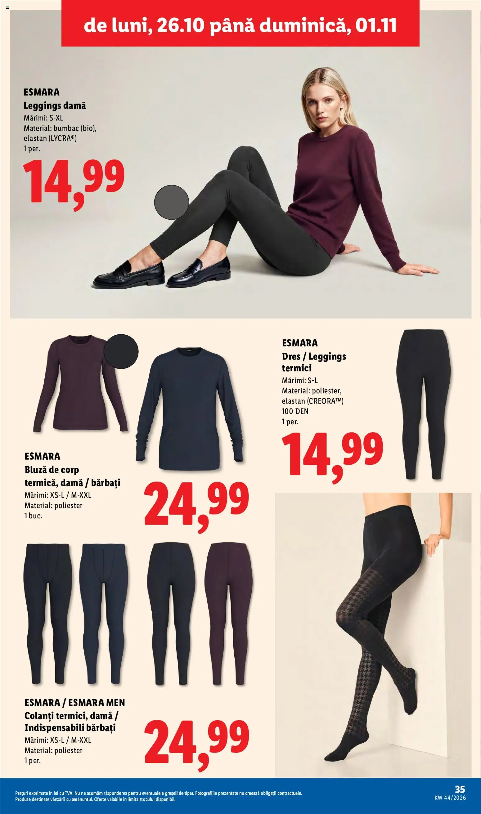 Noul catalog Lidl – valabil de la 26.10.2026 | Pagină: 35