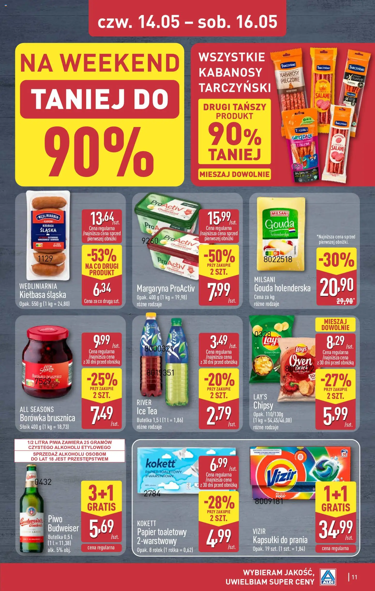 Aldi gazetka - Oferta weekendowa od 14.05.2026 | Strona: 11