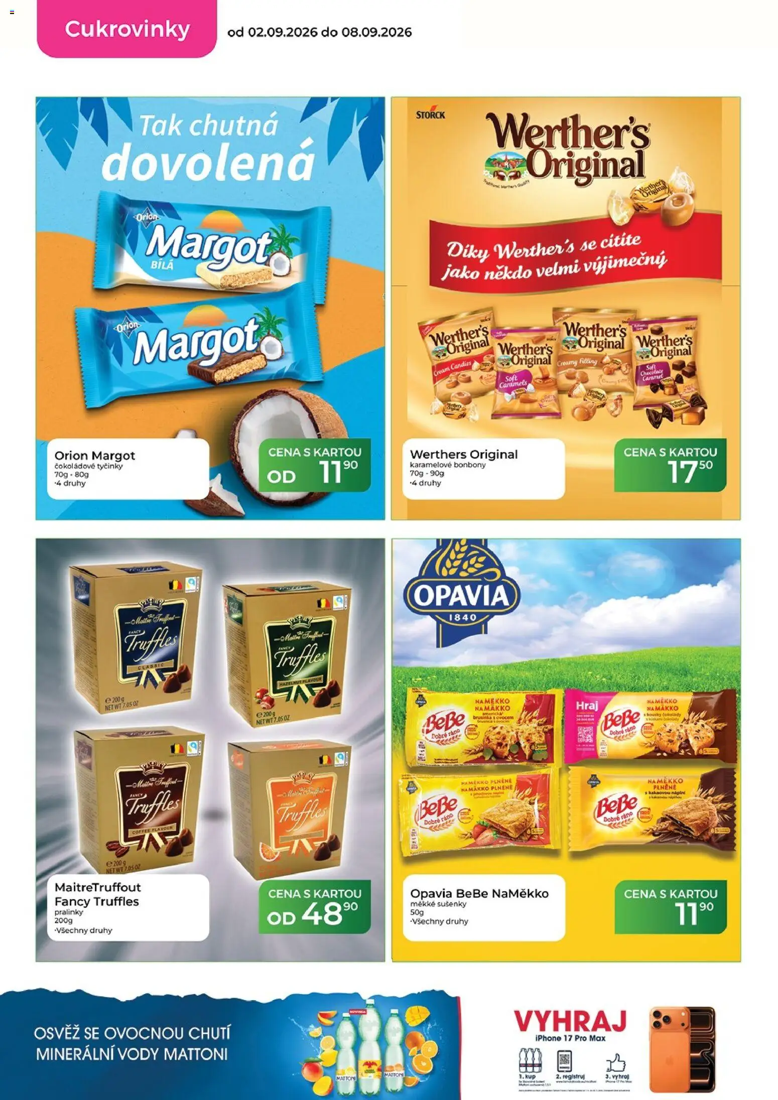 Tamda Foods leták od 02.09.2026 | Strana: 28 | Produkty: Bonbóny, Tyčinky, Bebe, Sušenky