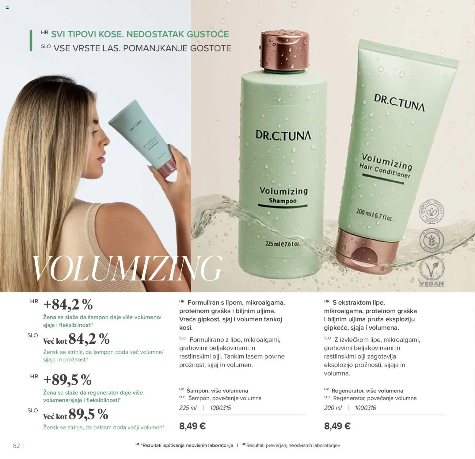 Farmasi katalog | vrijedi od 01.05.2026 | Stranica: 82 | Proizvodi: Šampon, Regenerator