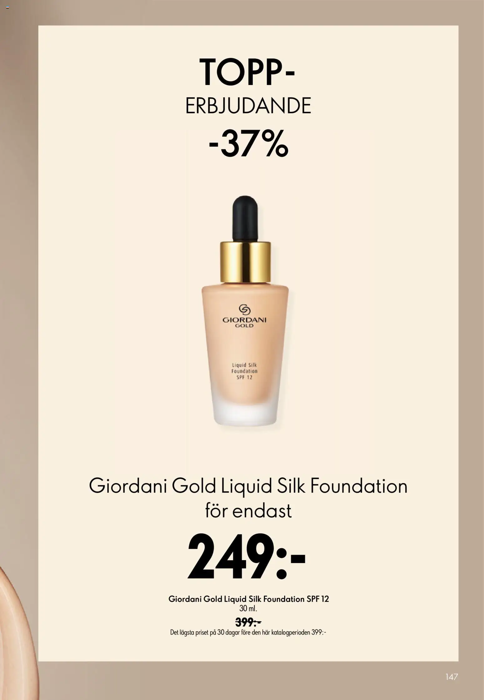 Oriflame reklamblad aktuell från 24/06/2026 | Sida: 147