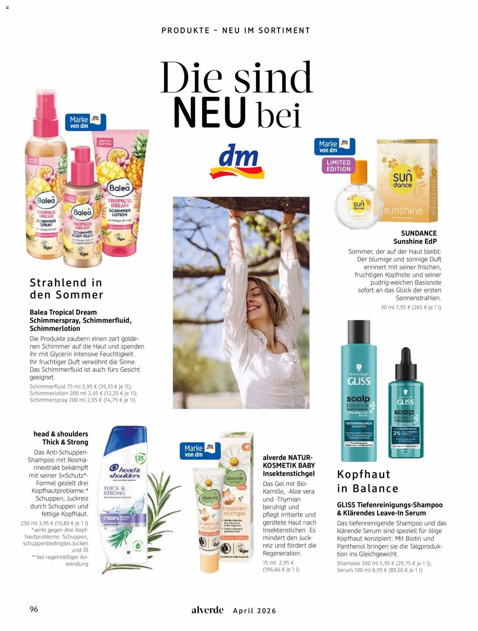 dm drogerie Prospekt 	 – gültig ab 01.04.2026 | Seite: 96 | Produkte: Öl, Duft, Head & shoulders, Shampoo