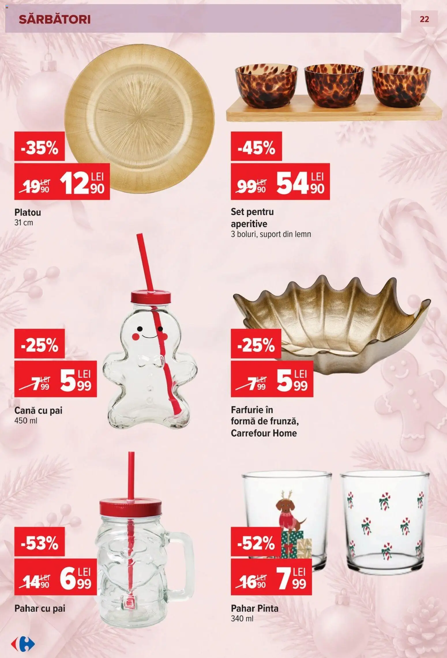 Noul catalog Carrefour – valabil de la 23.09.2026 | Pagină: 22 | Produse: Farfurie, Suport
