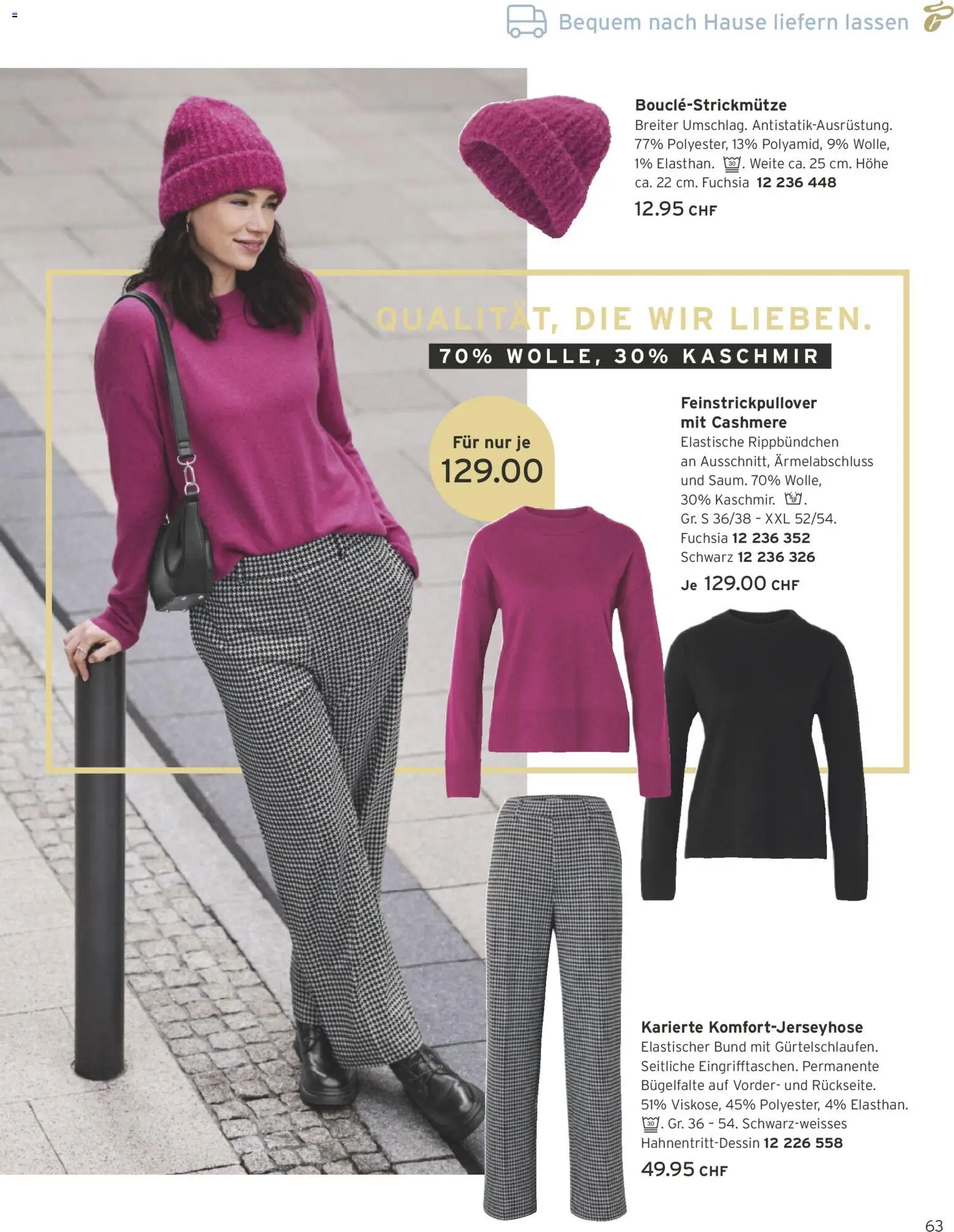 Tchibo aktionen Warme Styles – gültig ab 01.11.2026 | Seite: 63