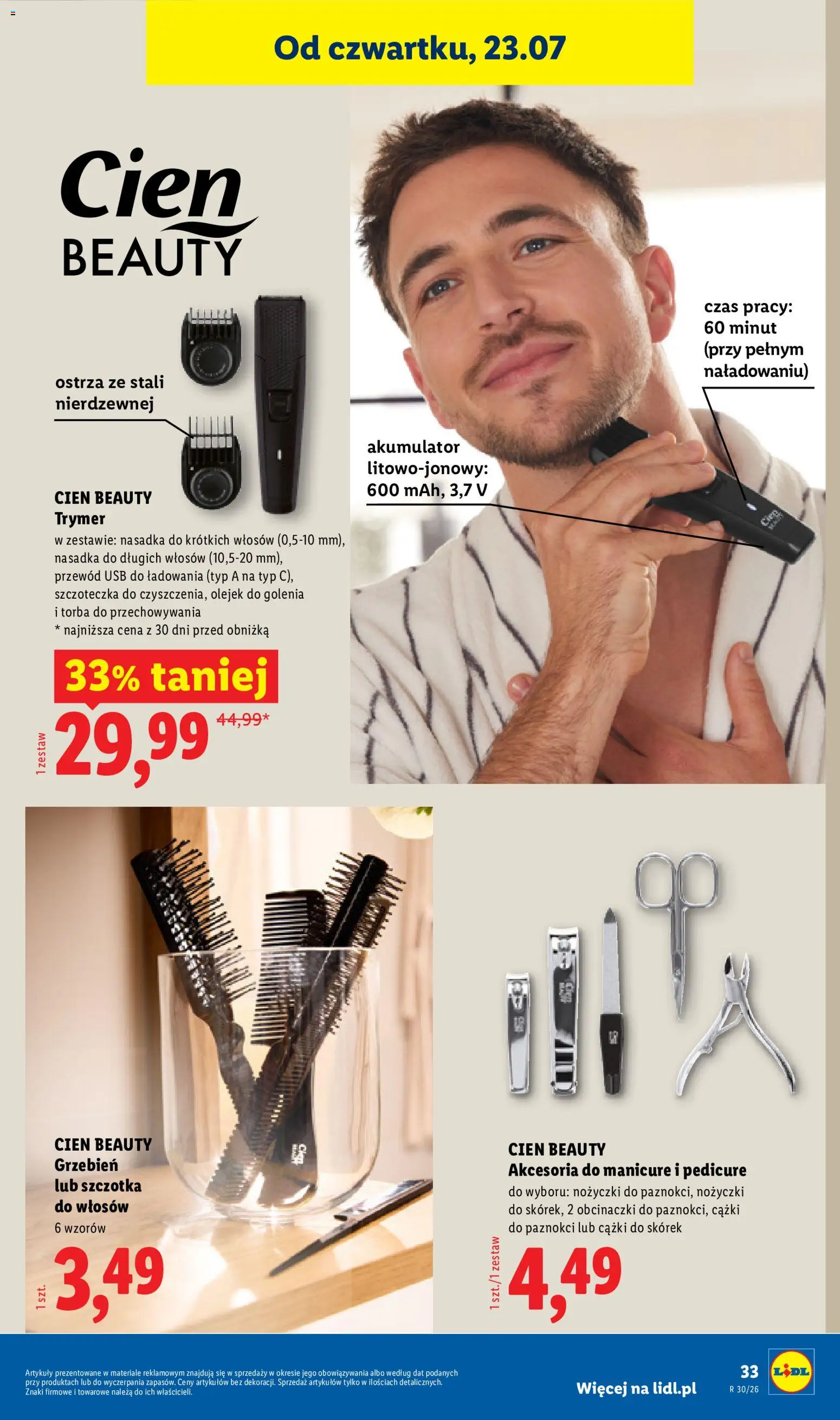 Lidl Katalog od 20.07.2026 | Strona: 41 | Produkty: Torba, USB, Szczotka, Grzebień