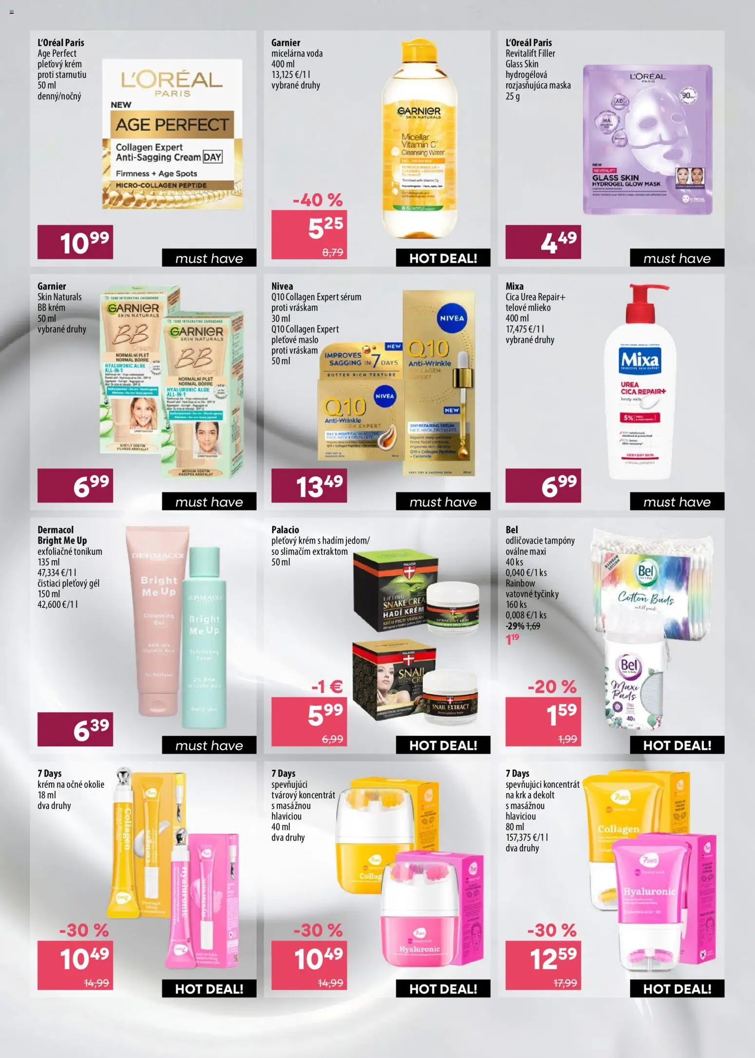 Nové 101 drogerie akcie – leták je platný od 19.08.2026 | Strana: 15 | Produkty: Maslo, Mlieko, Nivea, Maska