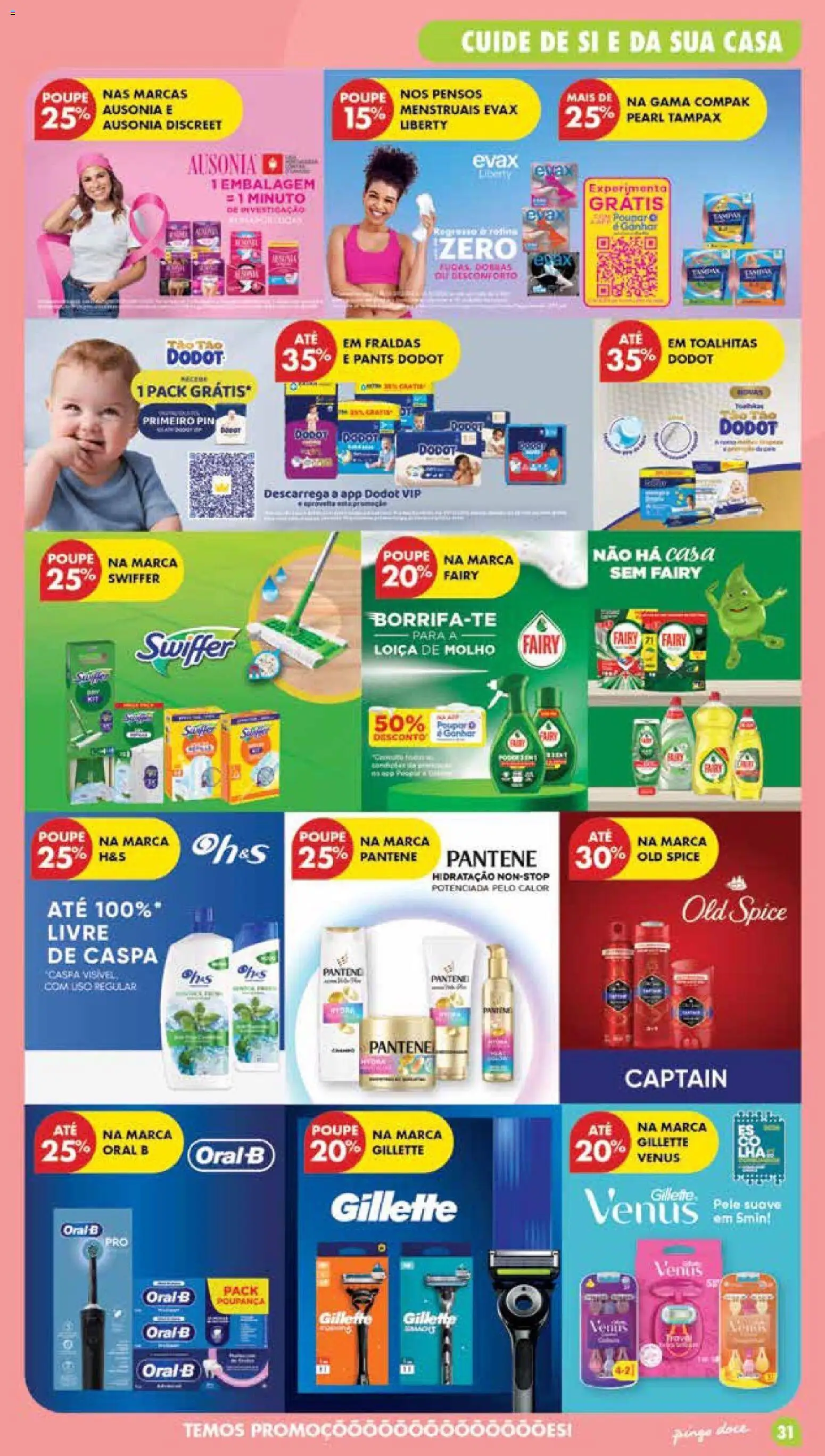 Pingo Doce folheto Poupe Esta Semana Madeira │ válido de 20/10/2026 | Página: 31 | Produtos: Fraldas
