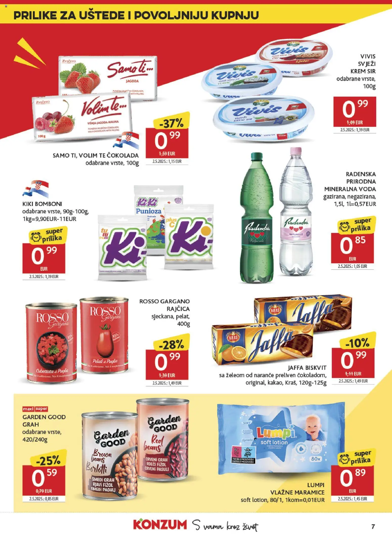 Konzum HR akciós ujság - amely érvényes a következő dátumtól: 2026.09.23. | Oldal: 7 | Termékek: Krém