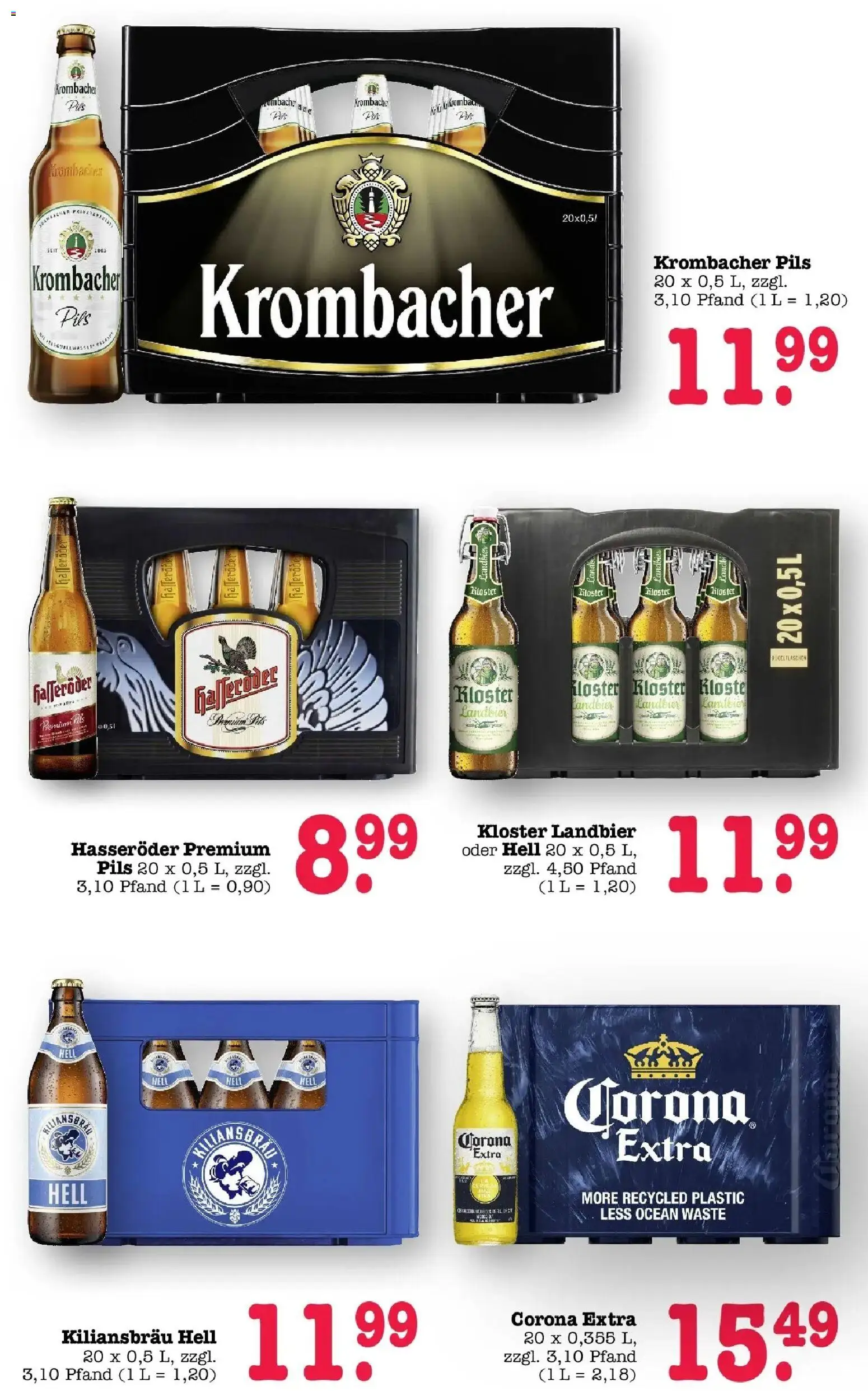 Marktkauf Prospekt Wörth Am Rhein (ab 19.10.2026) » Angebote online | Seite: 55 | Produkte: Pils, Krombacher, Hasseröder
