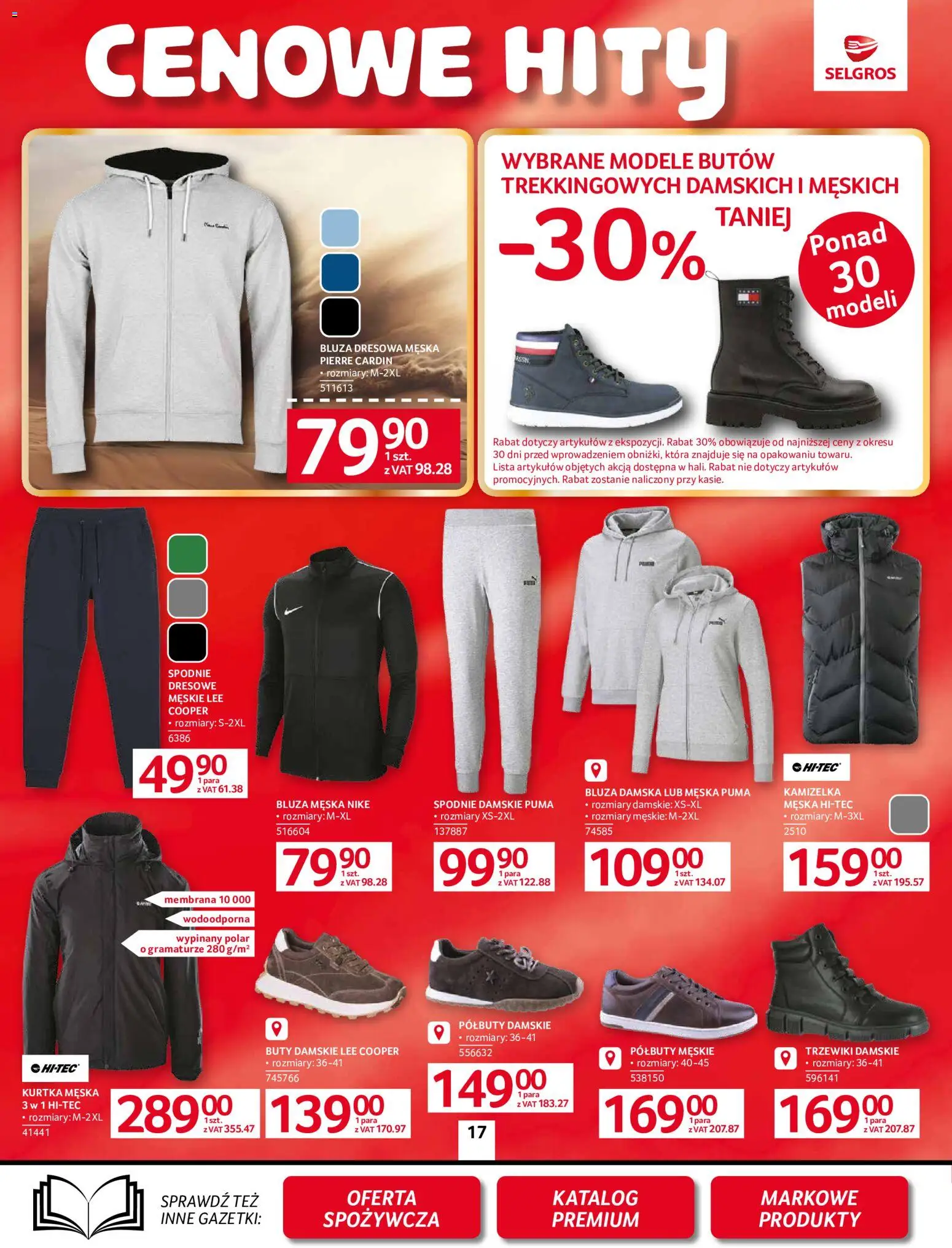 Selgros cash&carry gazetka - Oferta przemysłowa od 10.09.2026 | Strona: 19 | Produkty: Spodnie, Buty, Lee Cooper, Buty damskie