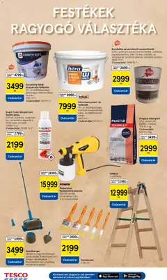 Tesco aktuális akciós újság - amely érvényes a következő dátumtól: 11.06.2026 | Oldal: 30 | Termékek: Hosszabbító, Kábel, Edény, Festék