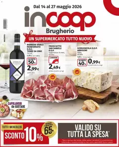 Anteprima del volantino COOP volantino inCoop Offerte Top Brugherio valido a partire dal 14.05.2026