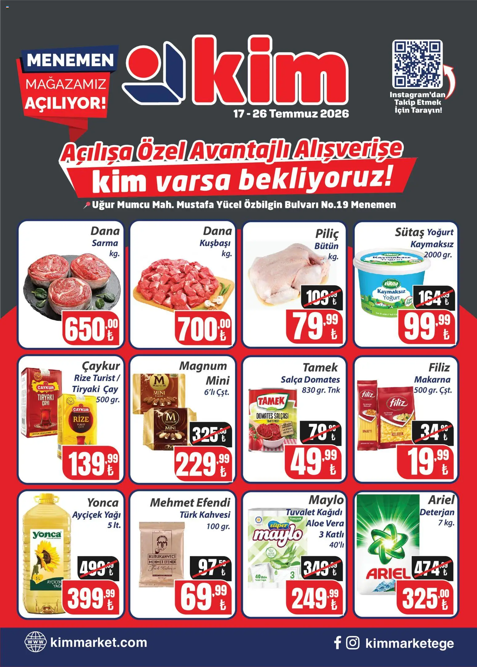 Kim Market Katalog - Yeni Mağaza Açılış Özel (17 catalogue cover