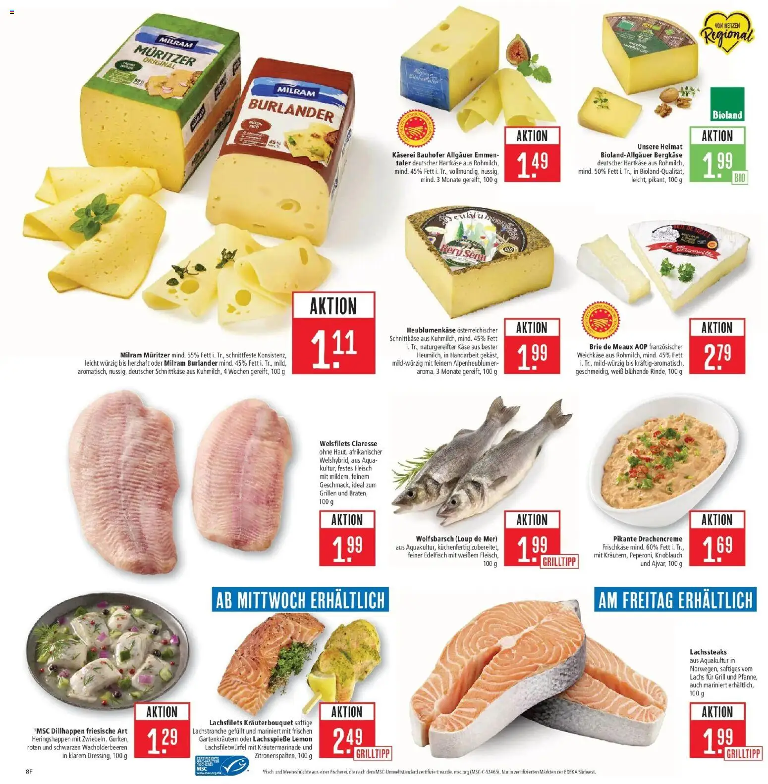Marktkauf Prospekt Friedrichshafen	 – gültig ab 10.05.2026 | Seite: 10 | Produkte: Käse, Fisch, Milram, Fleisch