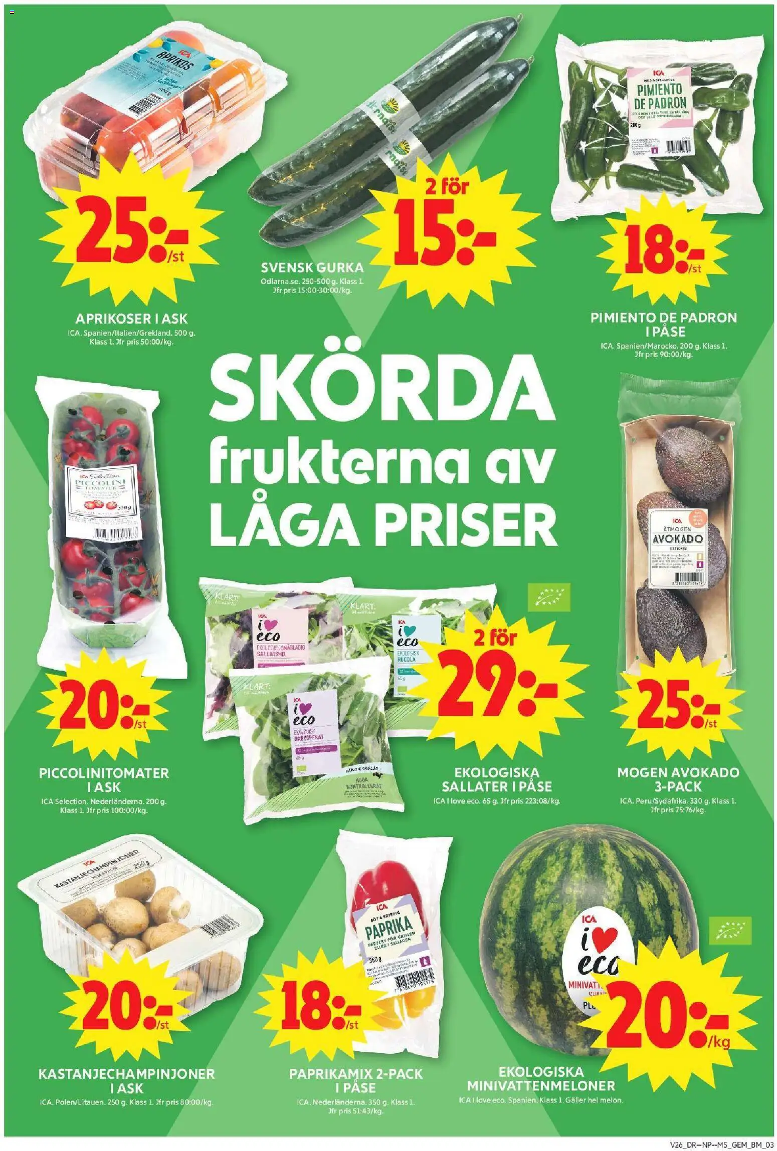 ICA Maxi reklamblad aktuell från 22/06/2026 | Sida: 3