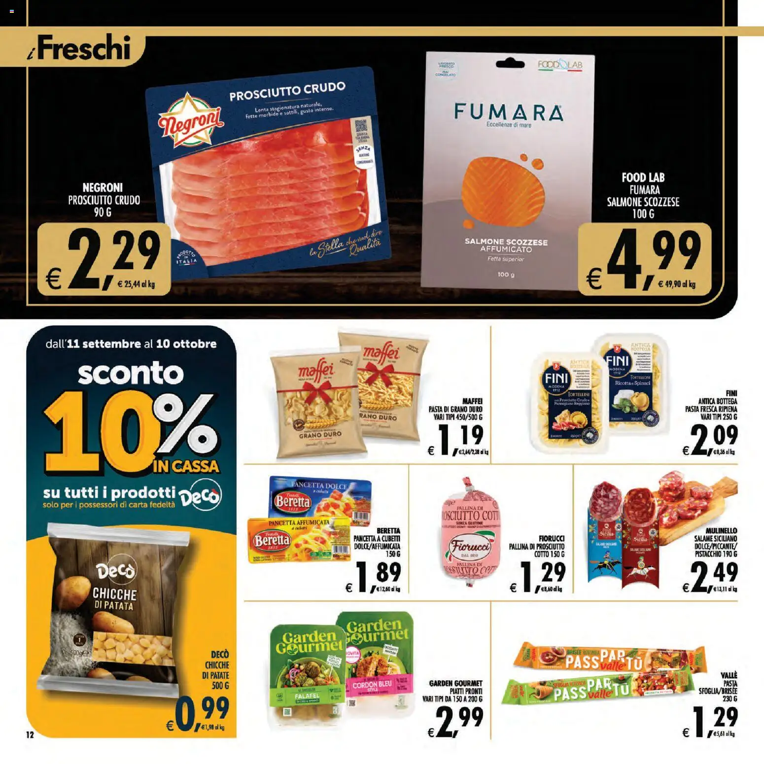 Volantino Decò del 11/09/2026 | Pagina: 12