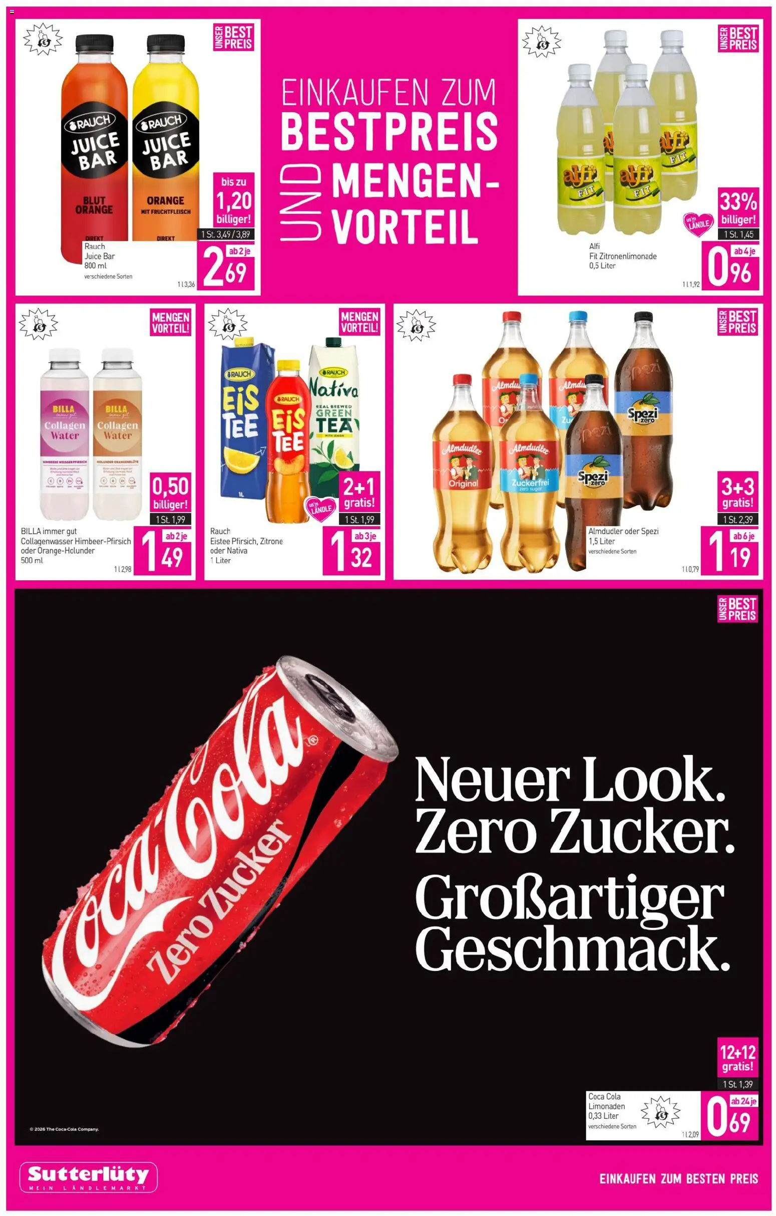 Sutterlüty Flugblatt gültig ab 06.08.2026 | Seite: 4 | Produkte: Zucker, Zitrone