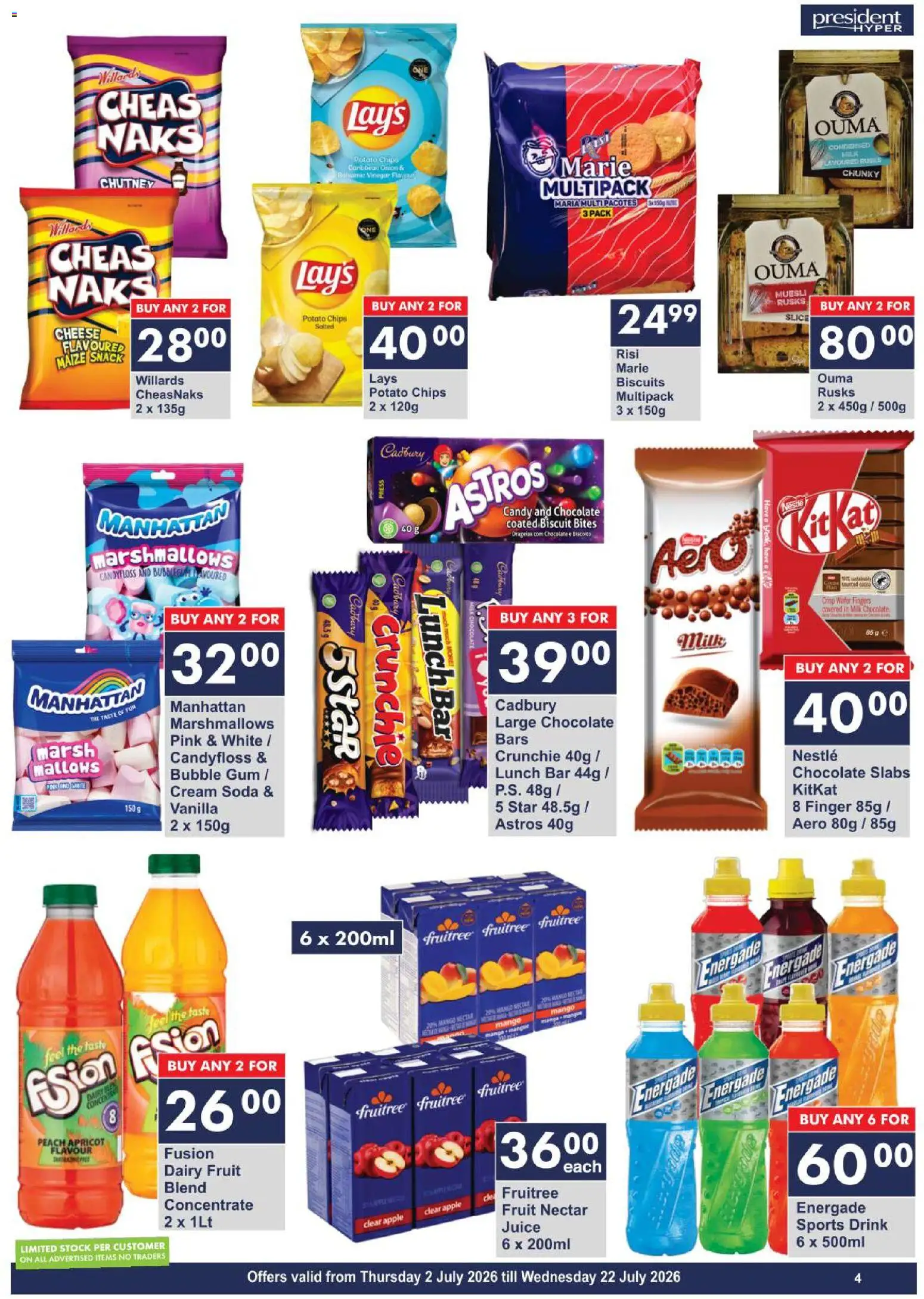 New President Hyper catalogue – valid from 02/07/2026 | Page: 4