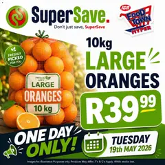 Super Save specials catalogue – valid from 19.05.2026