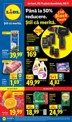 Ofertele Lidl valabile de la 02.11.2026