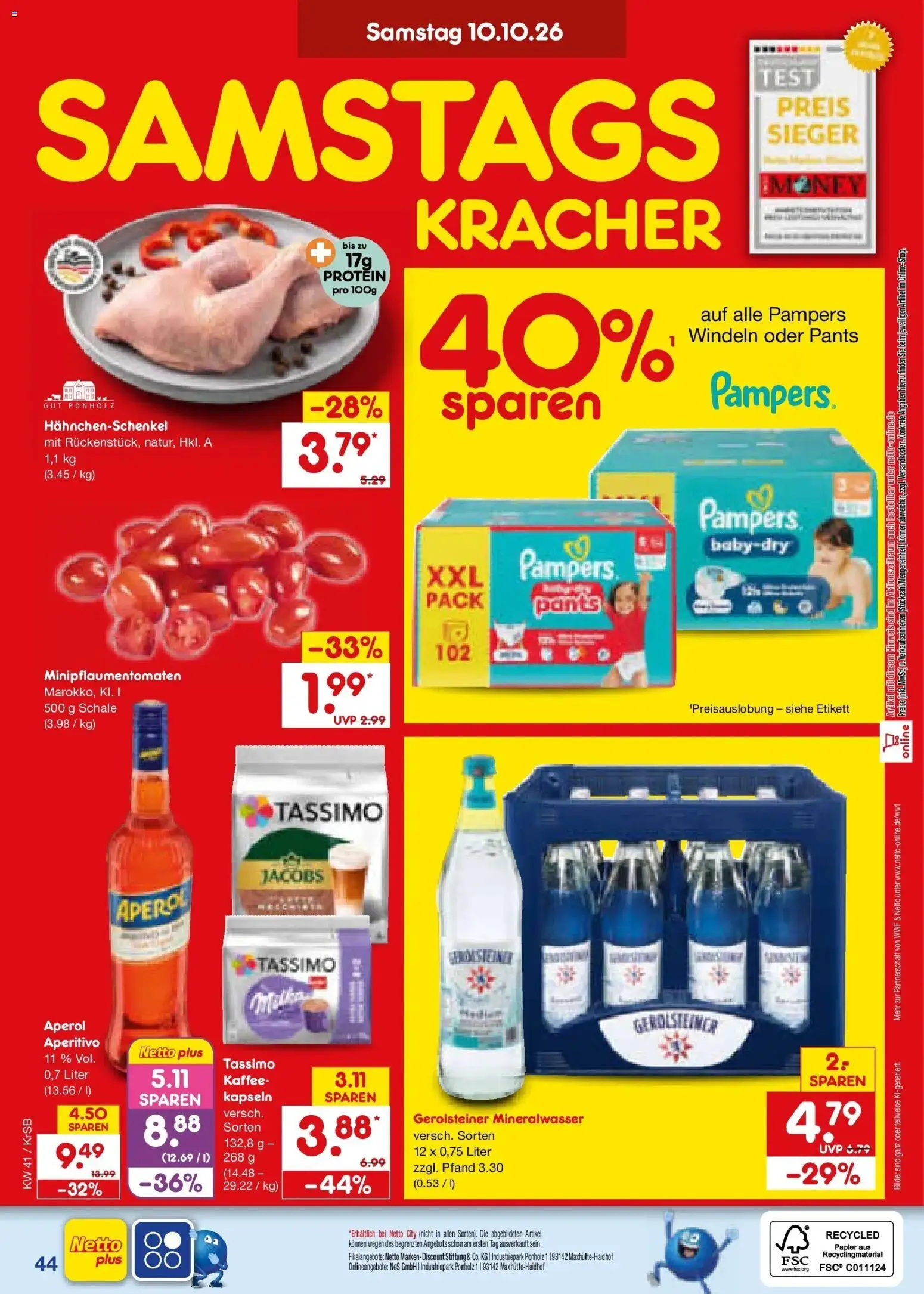 Netto Marken-Discount Prospekt Baesweiler (ab 05.10.2026) » Angebote | Seite: 56