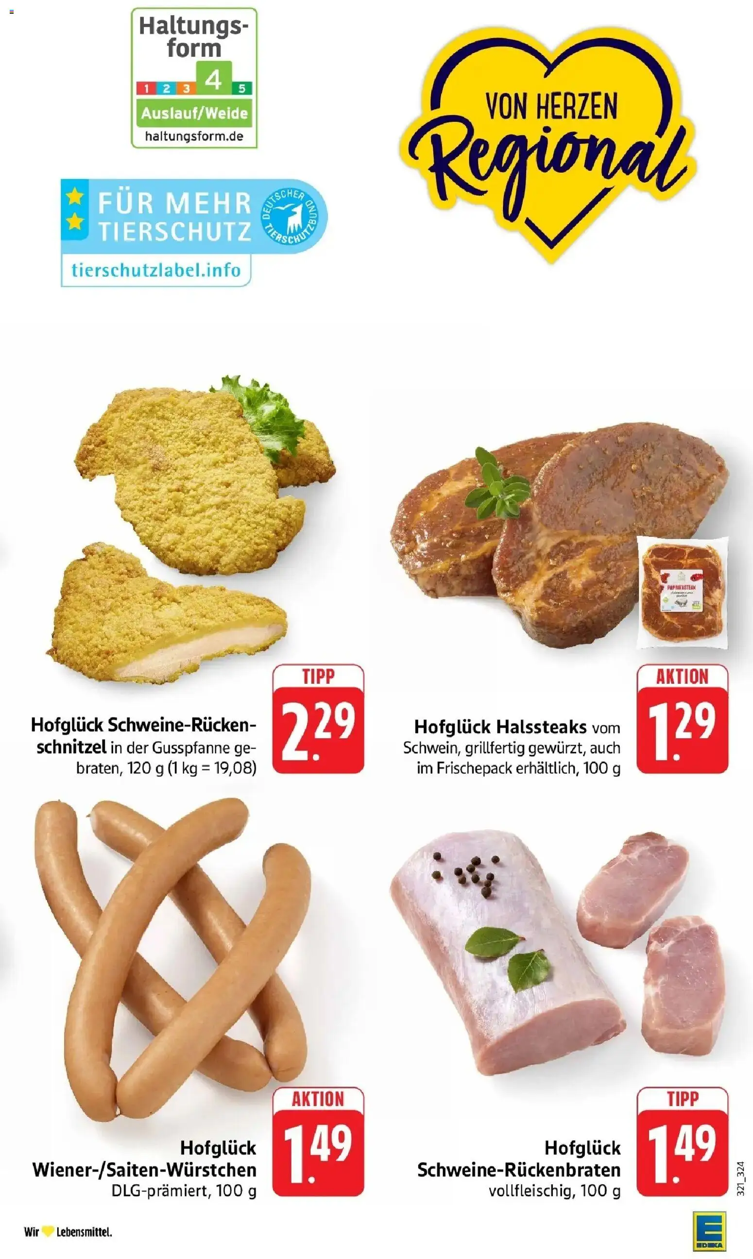 Edeka Prospekt Blieskastel-Lautzkirchen (ab 31.08.2026) » Angebote Online | Seite: 5 | Produkte: Schnitzel, Schweinerucken