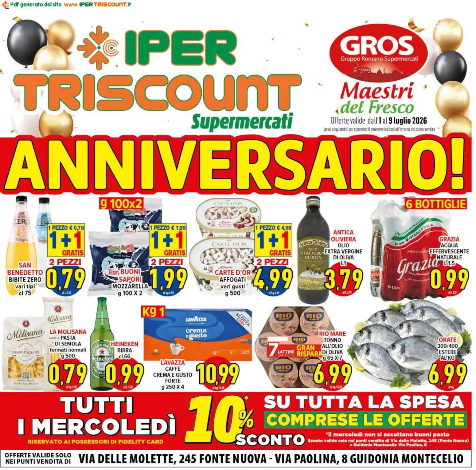 Volantino Ipertriscount del 01/07/2026 | Pagina: 1