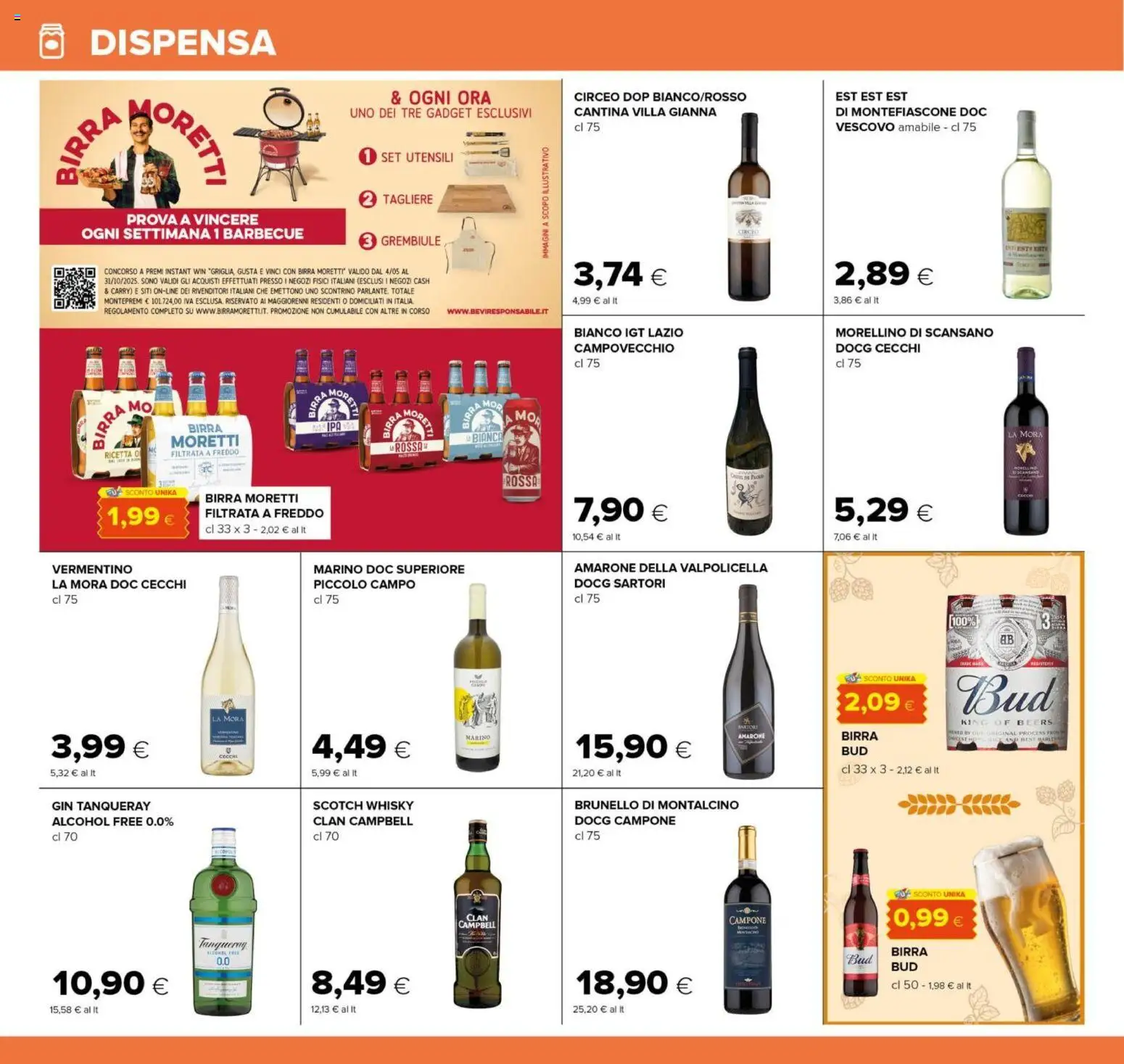 Volantino Oasi del 20.05.2026 | Pagina: 24 | Prodotti: Birra, Gin, Tagliere, Grembiule