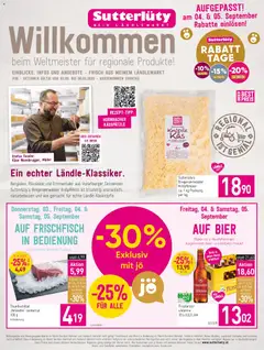 Sutterlüty Flugblatt ab 03.09.2026 gültig