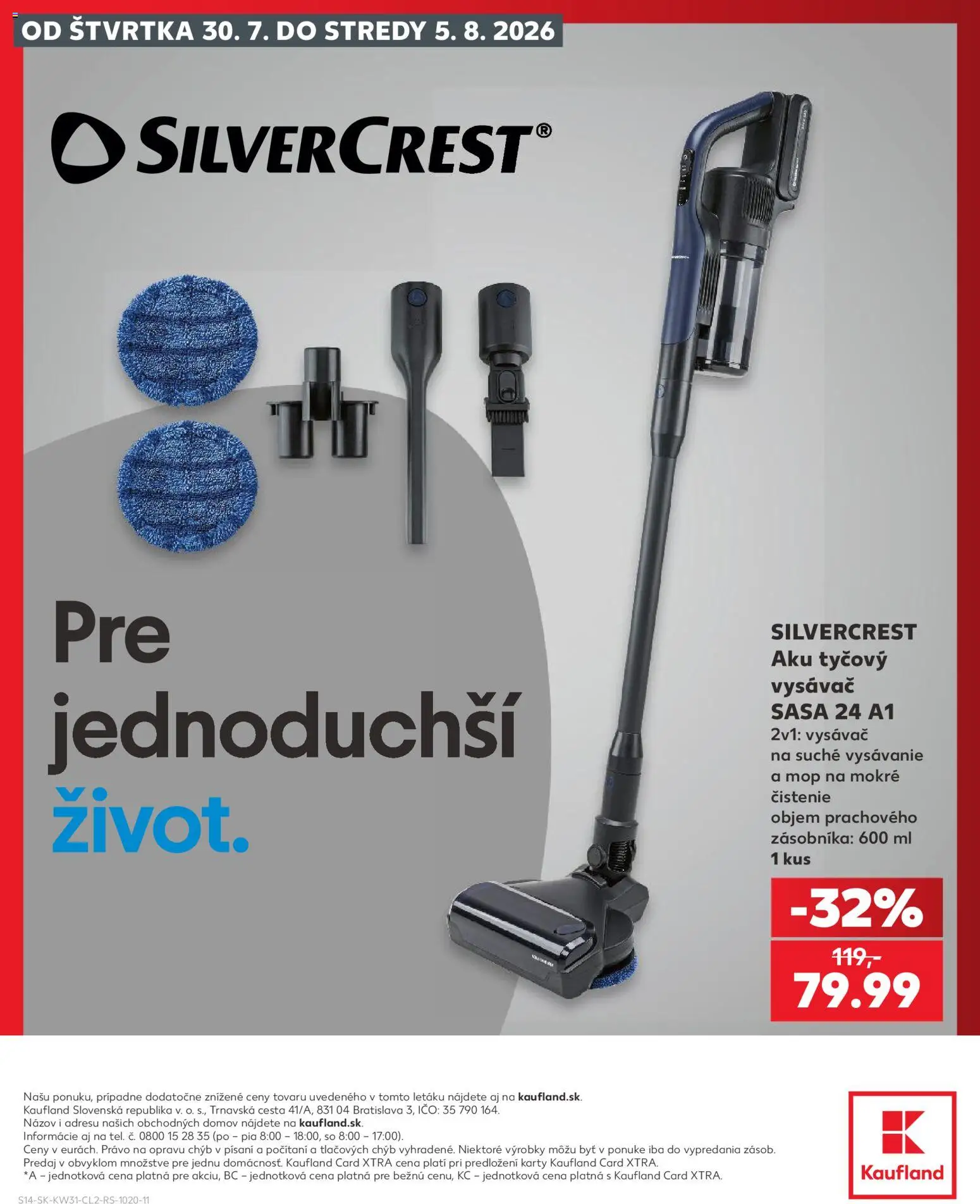 Kaufland SK akciós ujság - amely érvényes a következő dátumtól: 2026.07.30. | Oldal: 14 | Termékek: Só