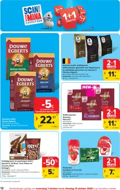 Koffiecapsules Roastery Nescafé®, alle soorten Voorbeeld: koffiecapsules Lungo, 20 stuks - Voorbeeld van een folder van Carrefour, geldig van 07/10/2026 | Pagina: 12